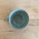 Thumbnail: Wheel thrown Mug Set - Soft blue glaze with round handle