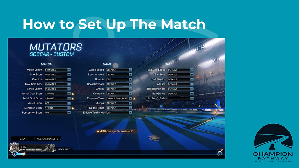 Thumbnail: Rocket League Beginner Lesson Plans