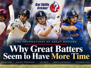 The Foundations of Great BattingWhy Great Batters Seem to Have More Time