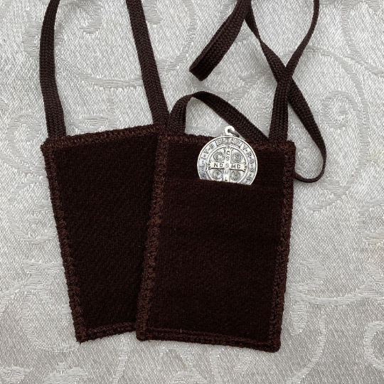 Thumbnail: MANTLE OF MARY® Brown Scapulars