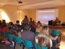 Profesores Alicia Abdala y Carlos Bulaci
