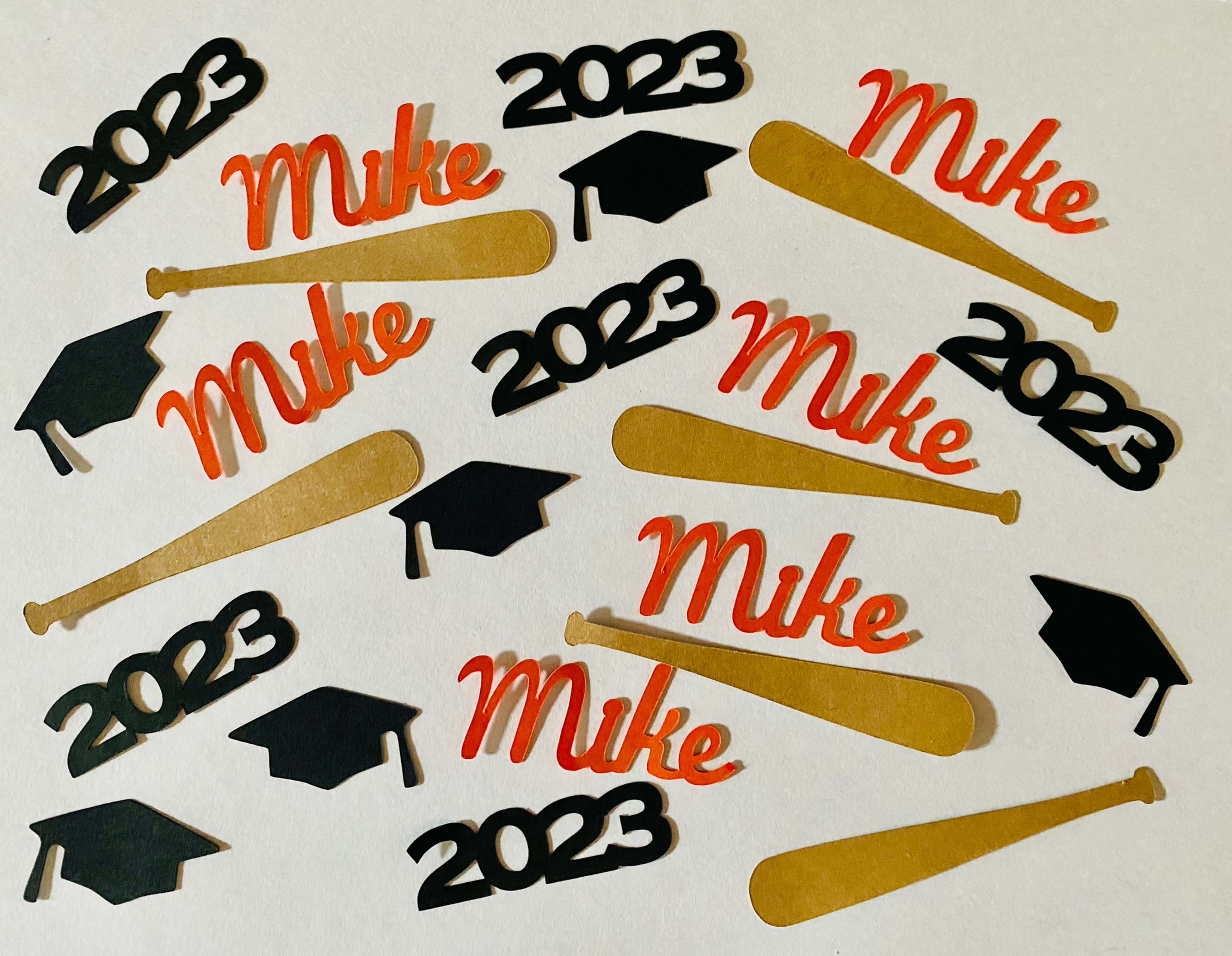 Baseball or Softball Graduation Confetti