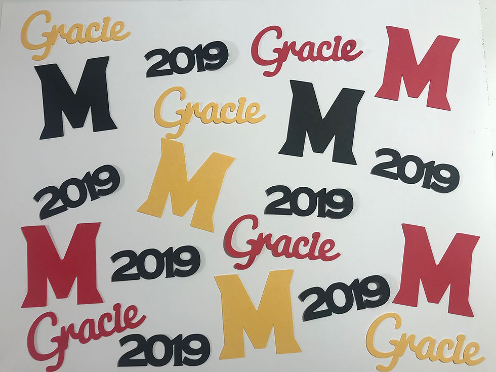 Thumbnail: Custom Graduation Confetti