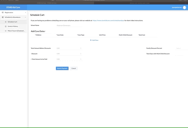 Changing Future Care Dates on Computer