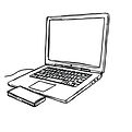 simple black and white sketch of laptop technology.jpg