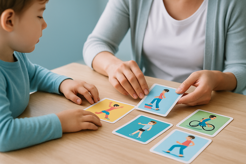 Ways to Exercise with Your Child & Incorporate Speech Therapy for Kids