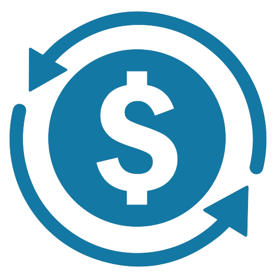 Currency exchange icon