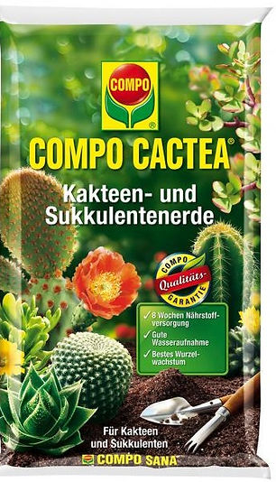 COMPO SANA Soil for Cactus & Succulents, 5L | ecoamigoliving