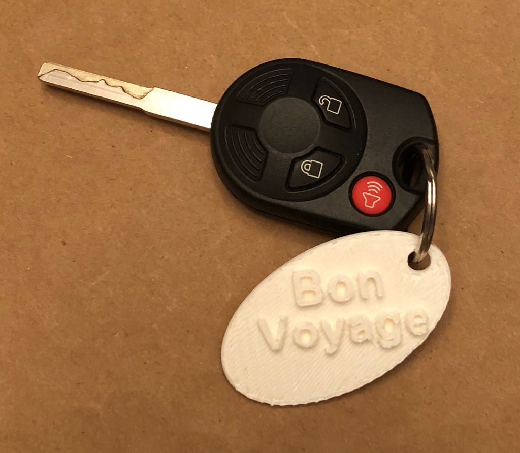 Keychain for Travellers