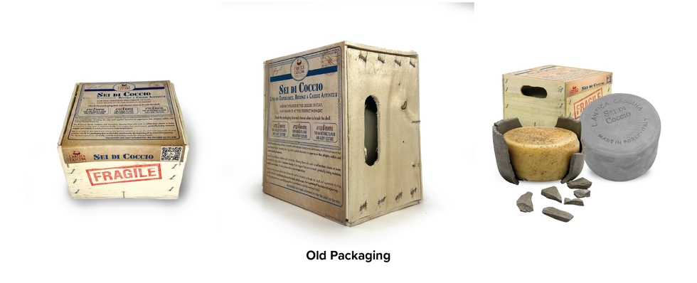 cheese old packaging