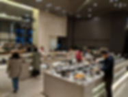 煙波飯占的早餐有數十種菜色選擇,讓人眼花撩亂.jpg