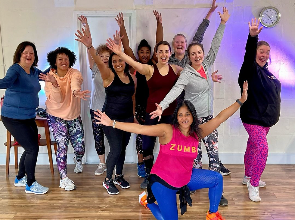 Zumba with Crishi, her classes are always fun and very energetic