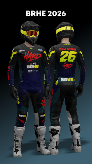 CONJUNTO PERSONALIZADO - CALÇA E CAMISA PARA TRILHA E MOTOCROSS