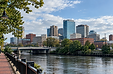Wilmington, Delaware skyline representing school security window film service areas