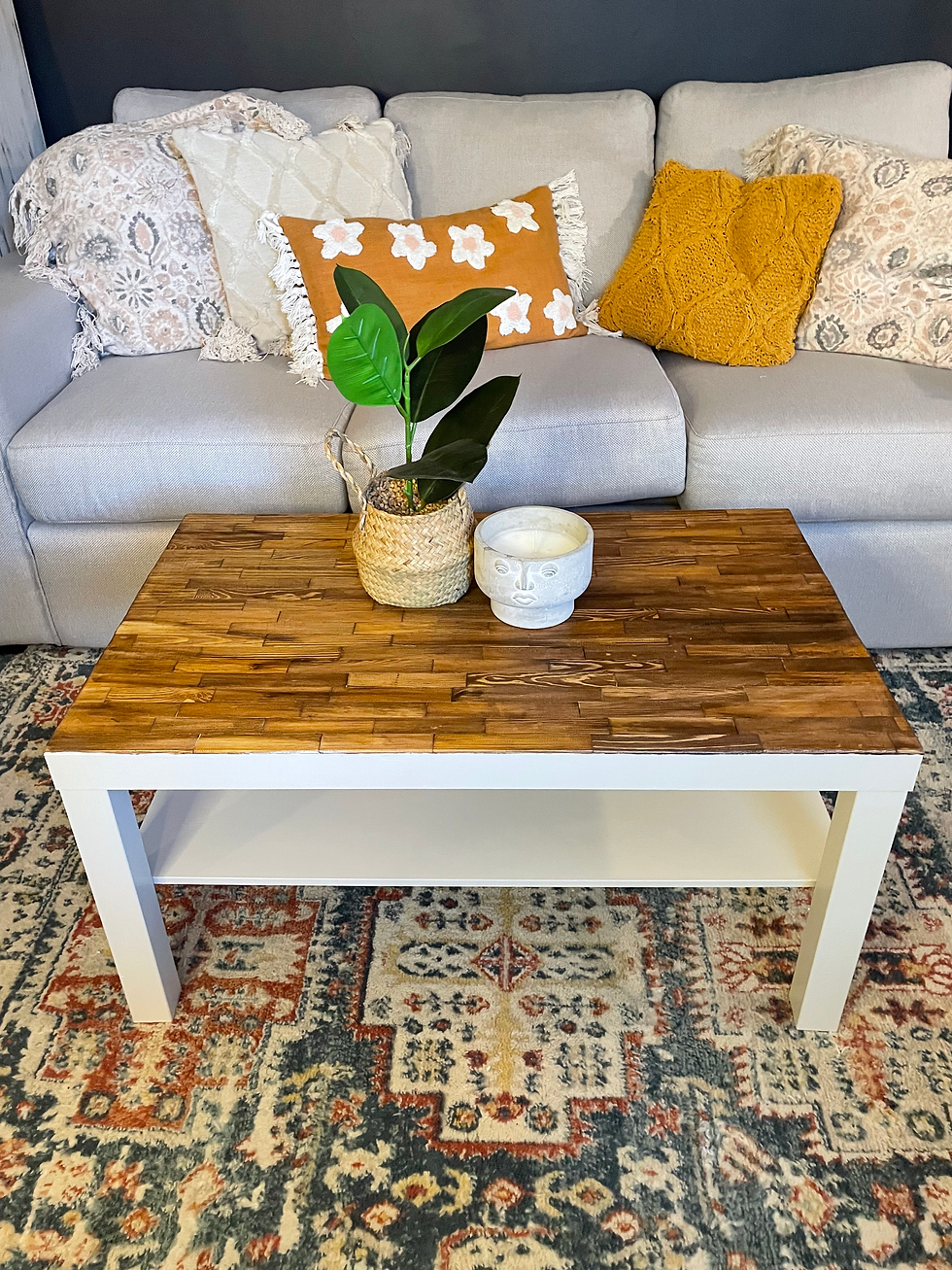 Refurbished Coffee Table Ikea Hack