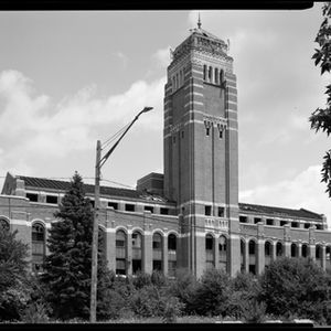 Administration building looking northeast