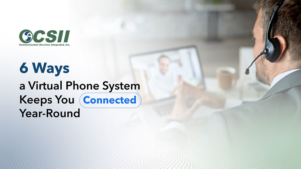 6 Ways a Virtual Phone System Keeps You Connected Year‑Round