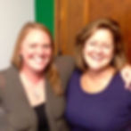 Darcy Lee (L) and Pam Cooper (R)