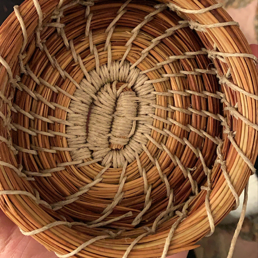 Pine Needle Basket Weaving