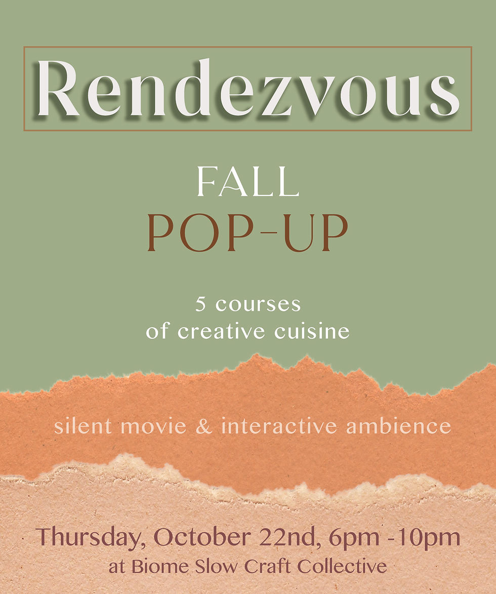 Rendezvous 5 Course Dinner 