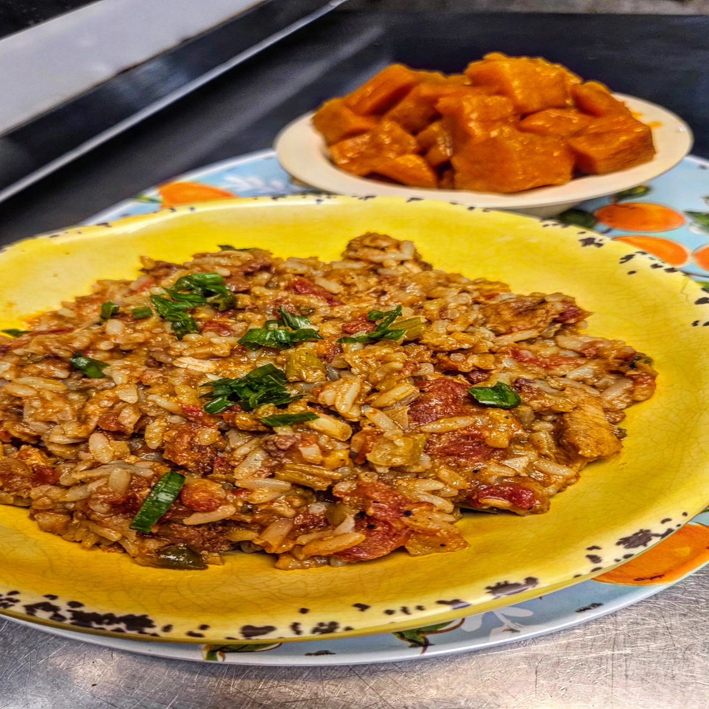 Arranged Food and Objects