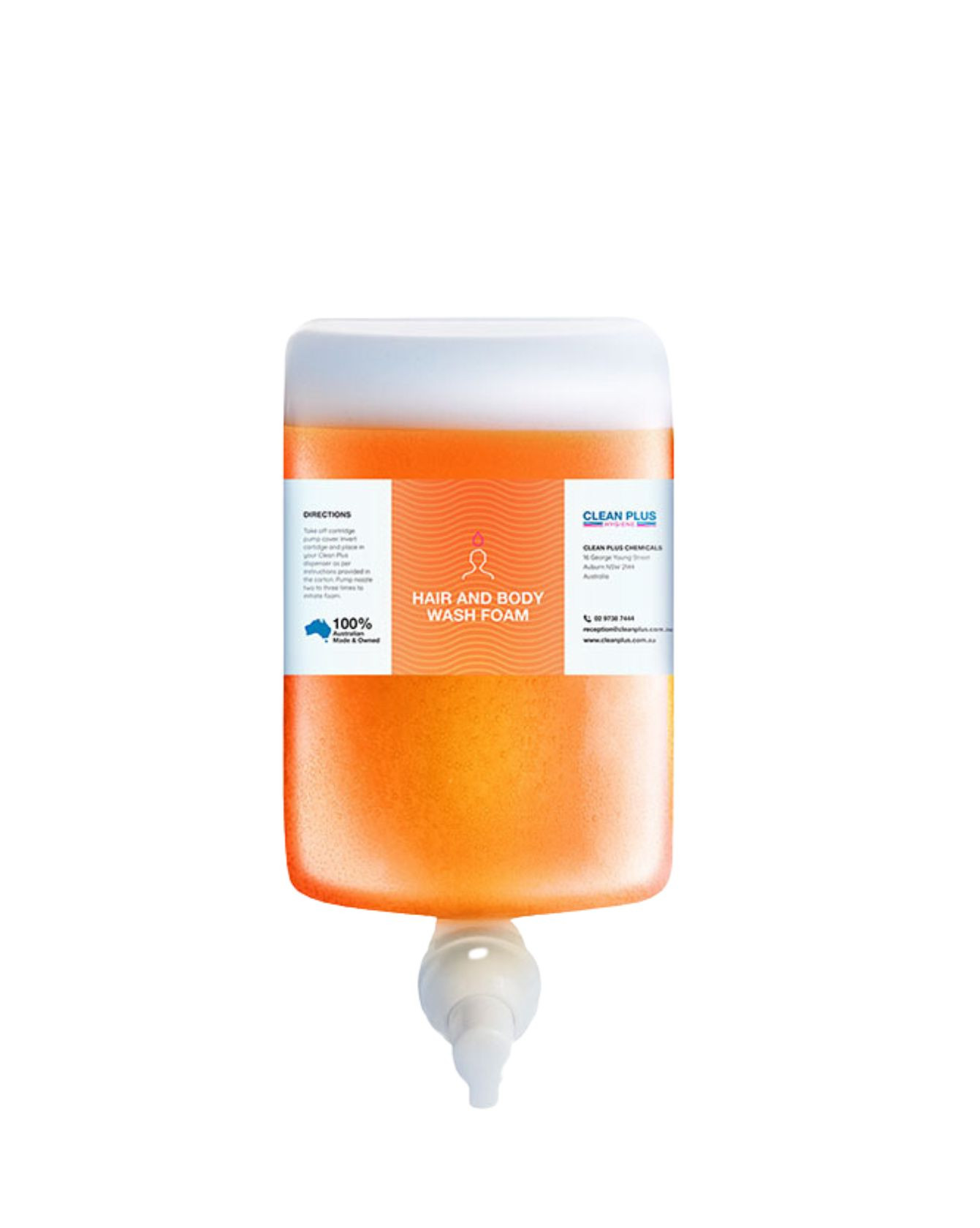 Hair and Body Wash Foam