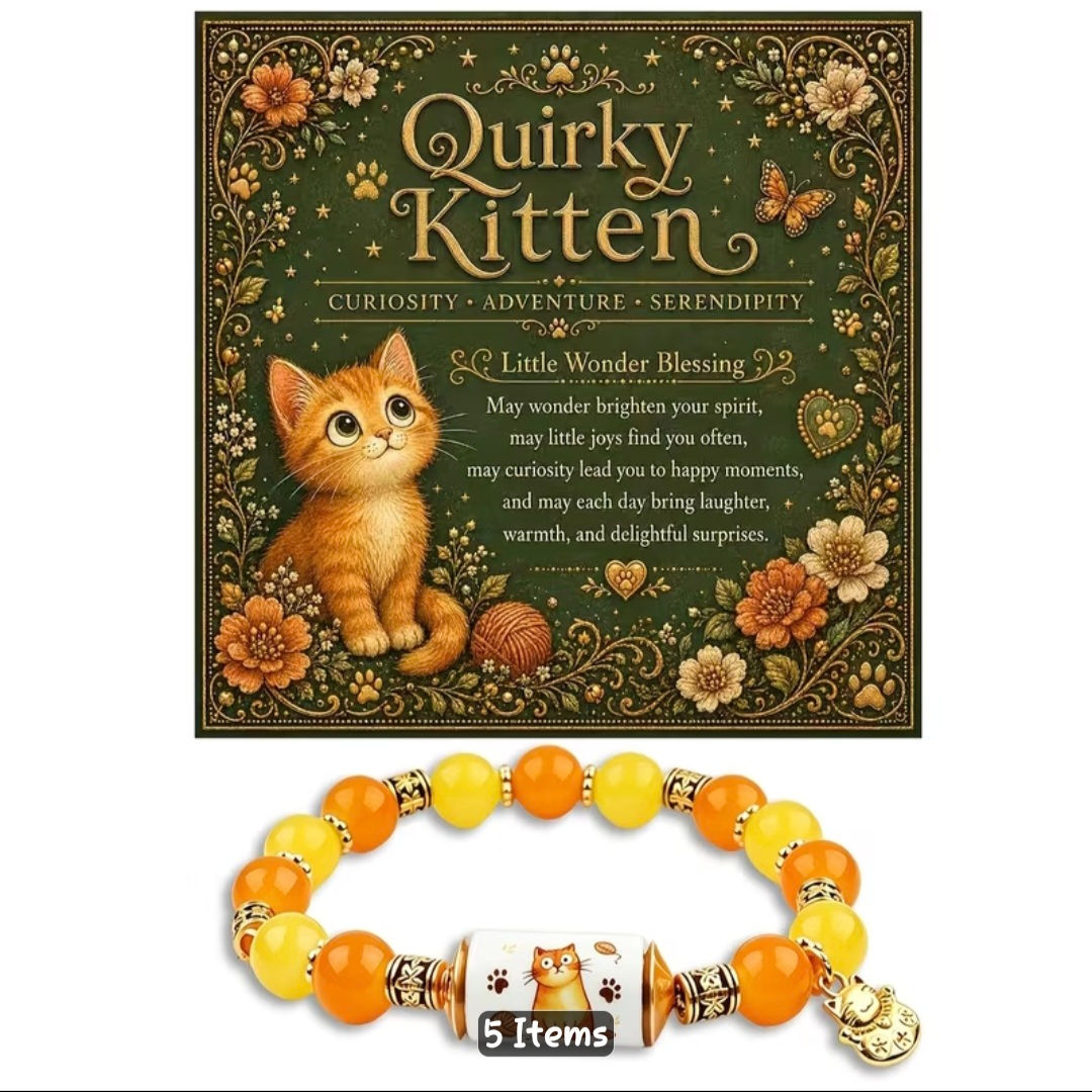 Quirky Kitten Garden Bracelet