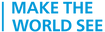 Make The World See Wordmark (Clear Blue).png