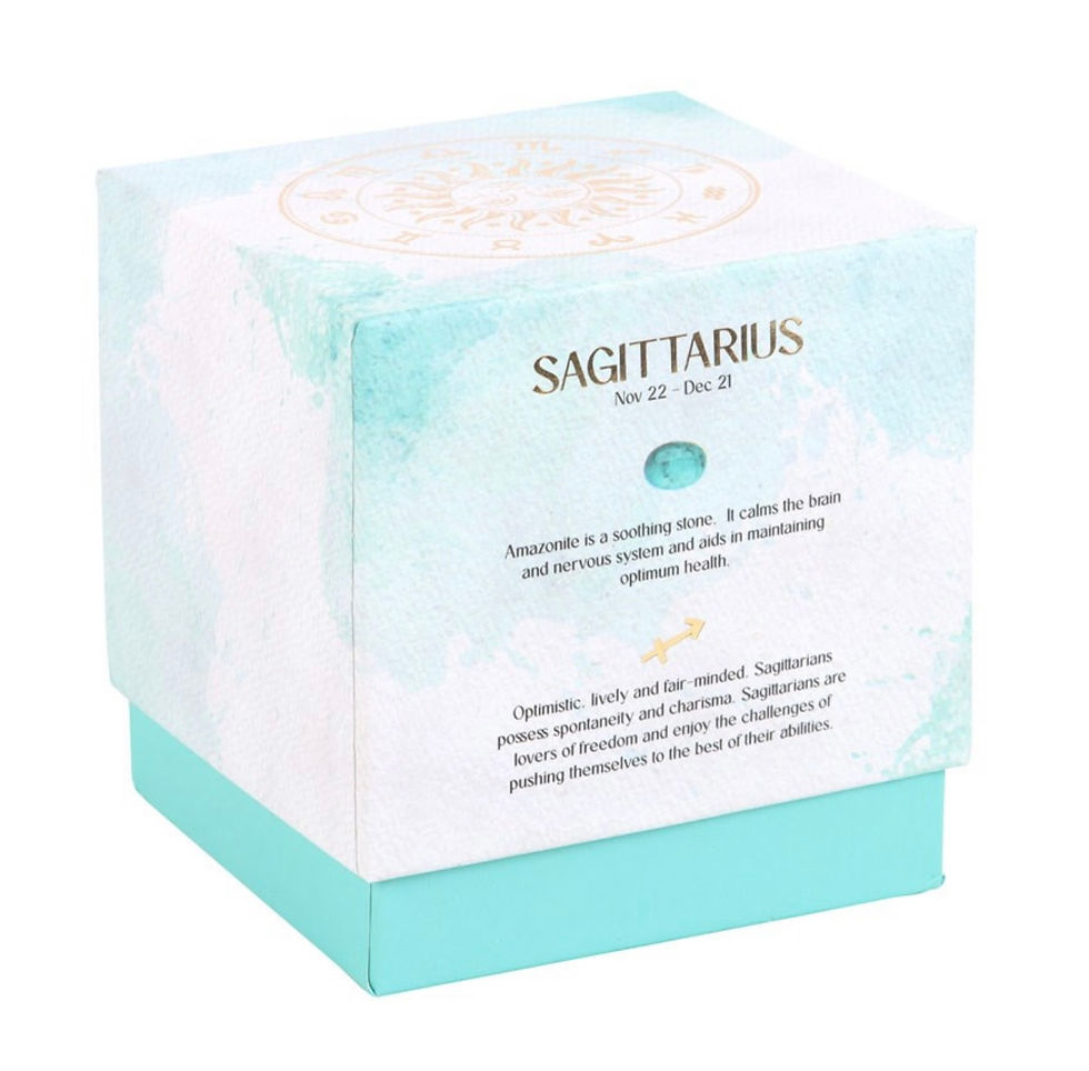 Thumbnail: Sagittarius Ylang Ylang & Amber Zodiac Gemstone Candle 