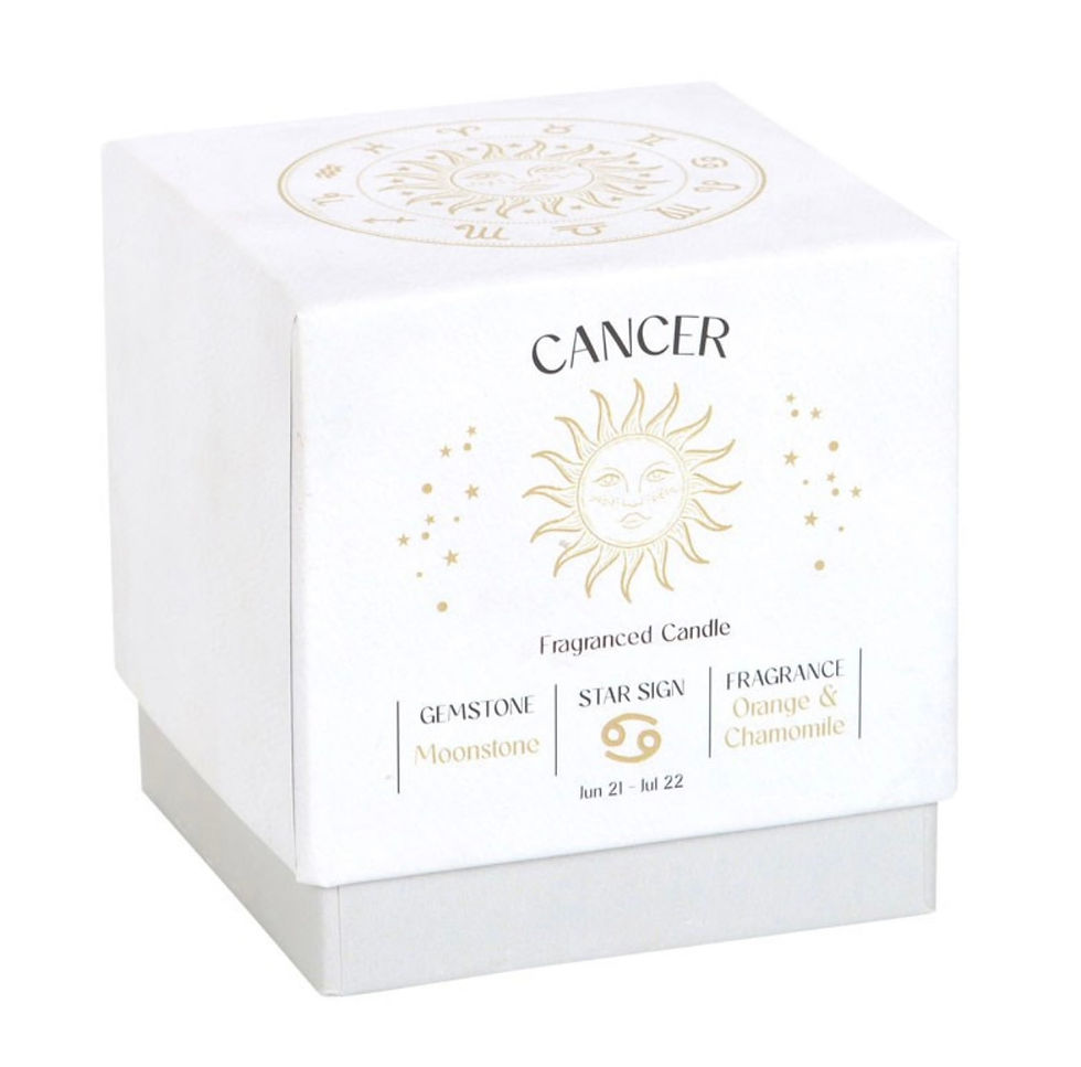 Thumbnail: Zodiac Cancer Moonstone Candle