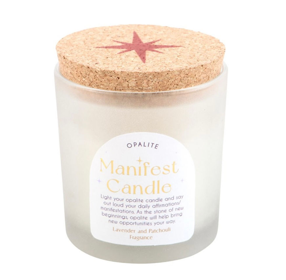 Thumbnail: Opalite Lavender & Patchouli Manifestation Candle