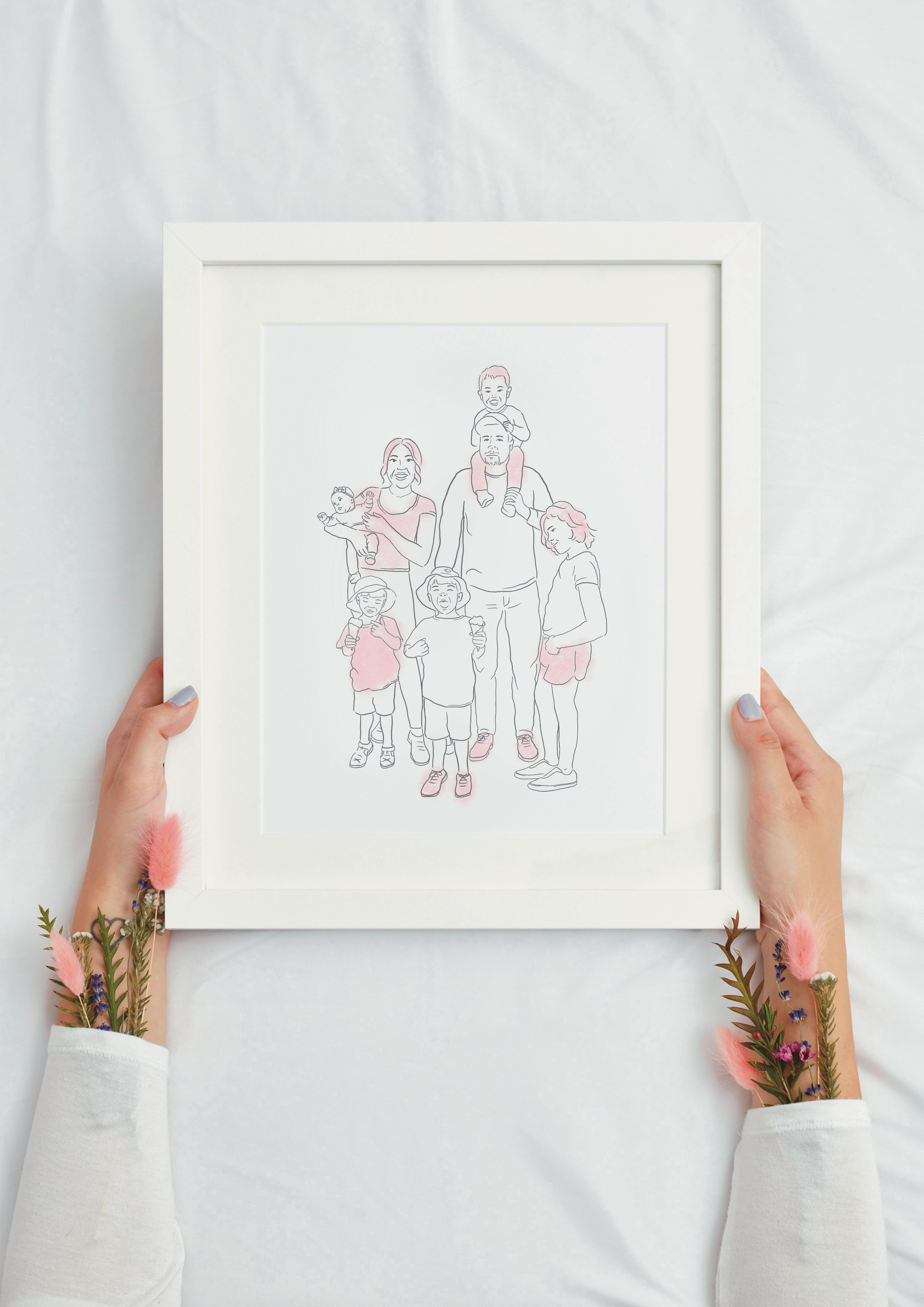 Custom Monoline Portrait