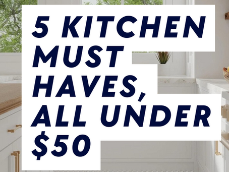 Budget Kitchen Finds, That Look Expensive