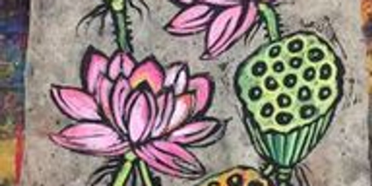 Mixed-Media Painting Workshop - Water Lily - To be rescheduled in 2020!