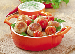 Almôndega de Frango de Forno
