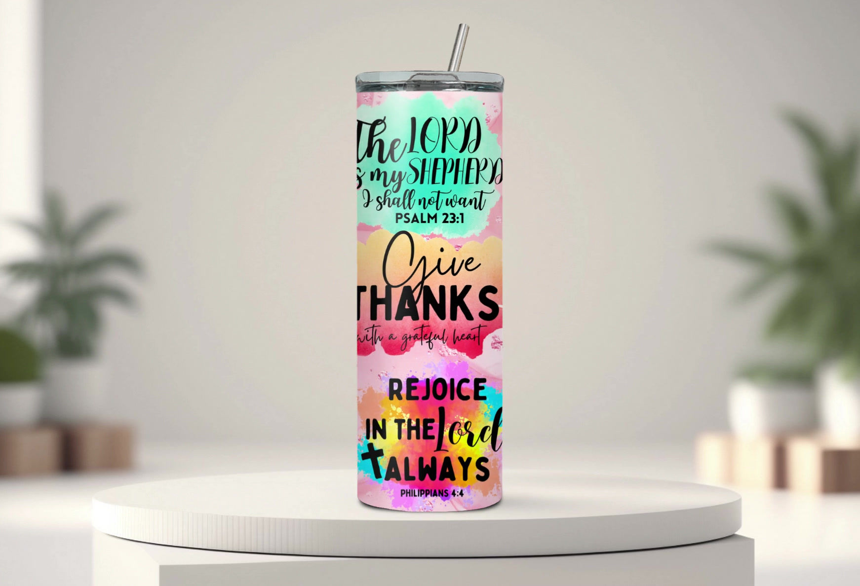 Scripture Tumbler