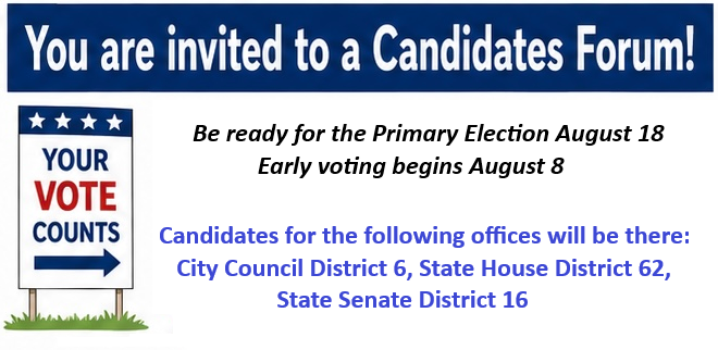 South St. Petersburg Democratic Club Candidate Forum