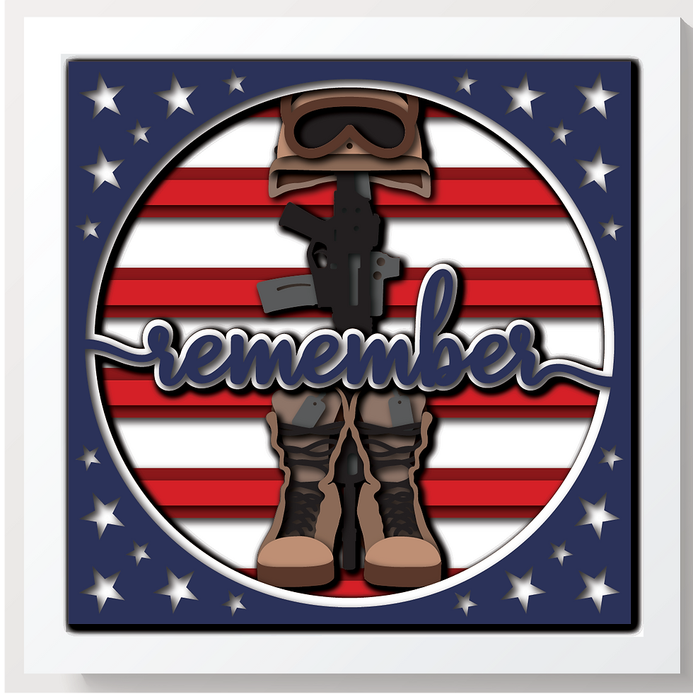 Thumbnail: 3D BATTLEFIELD CROSS SVG