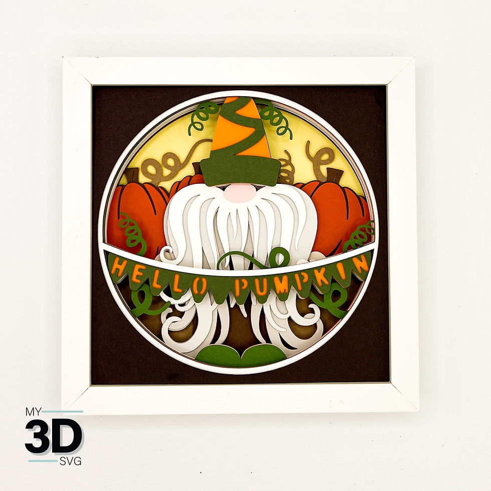 Thumbnail: 3D FALL GNOME 1 SVG