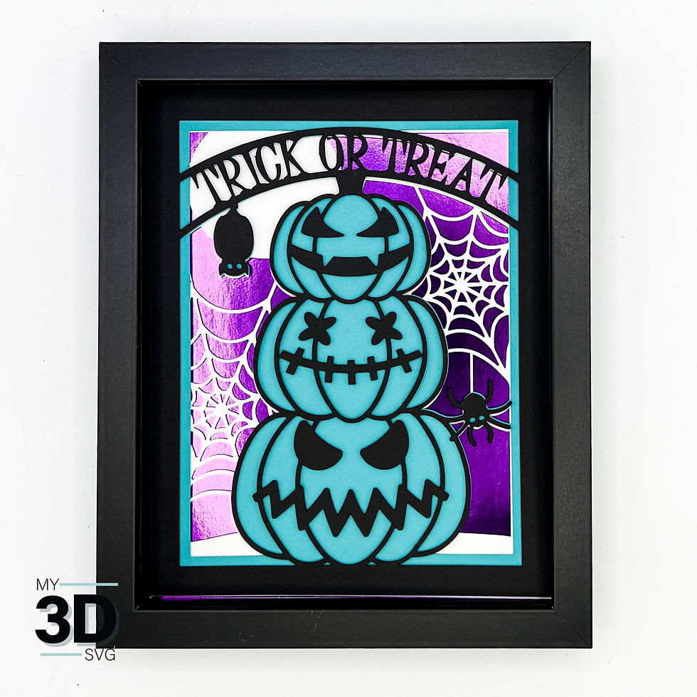 Thumbnail: 3D SPOOKY SEASON SVG
