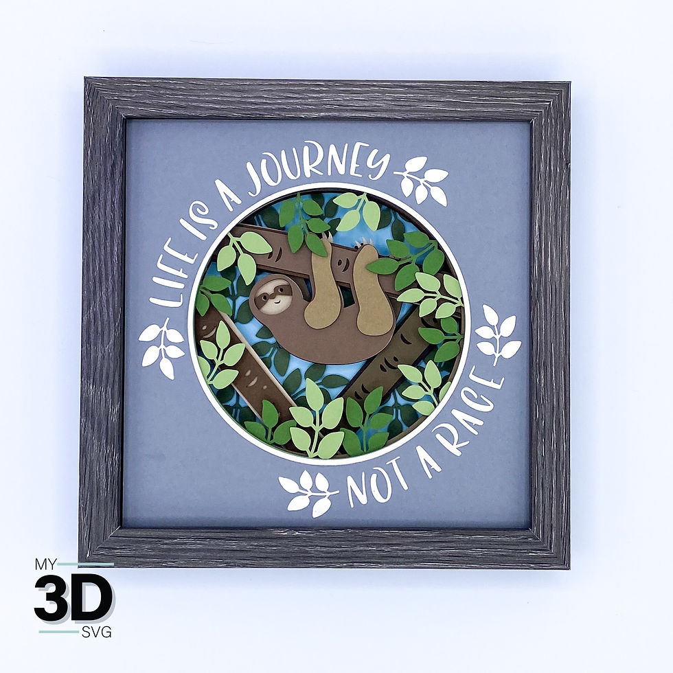 Thumbnail: 3D SLOTH SVG