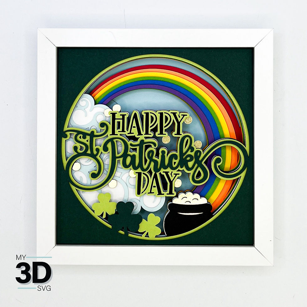 Thumbnail: 3D HAPPY ST. PATRICK'S DAY SVG