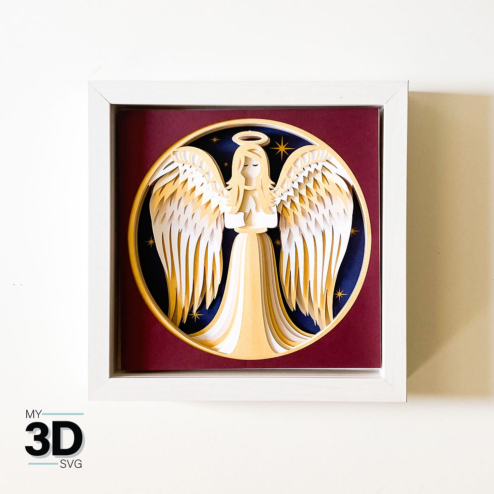 Thumbnail: 3D ANGEL SVG