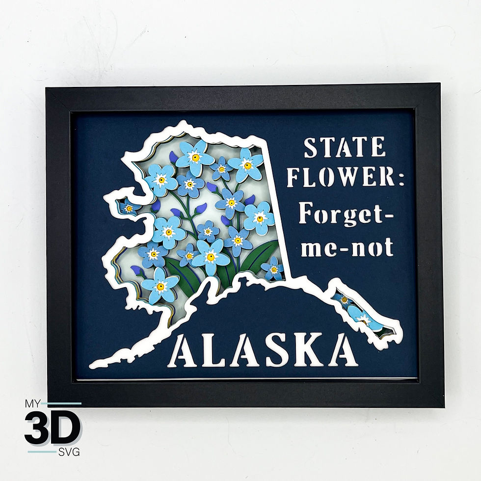 Thumbnail: 3D ALASKA SVG