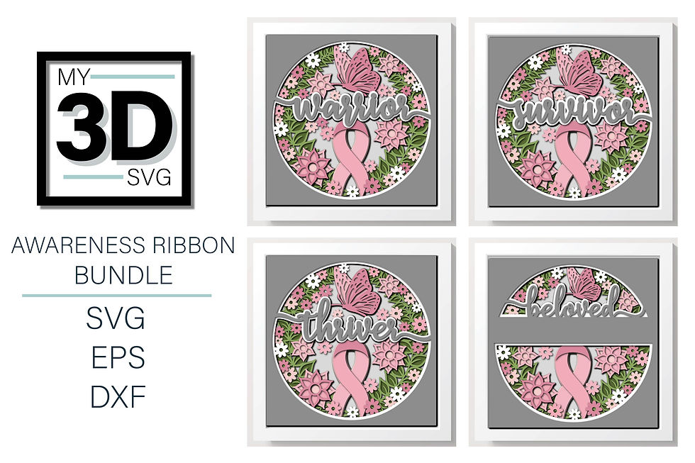 Thumbnail: 3D AWARENESS RIBBON BUNDLE