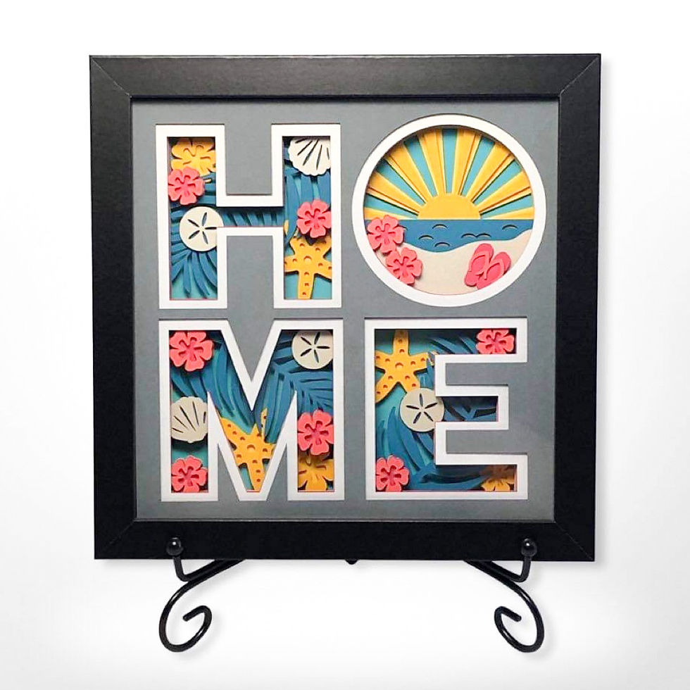 Thumbnail: 3D BEACH HOME SVG