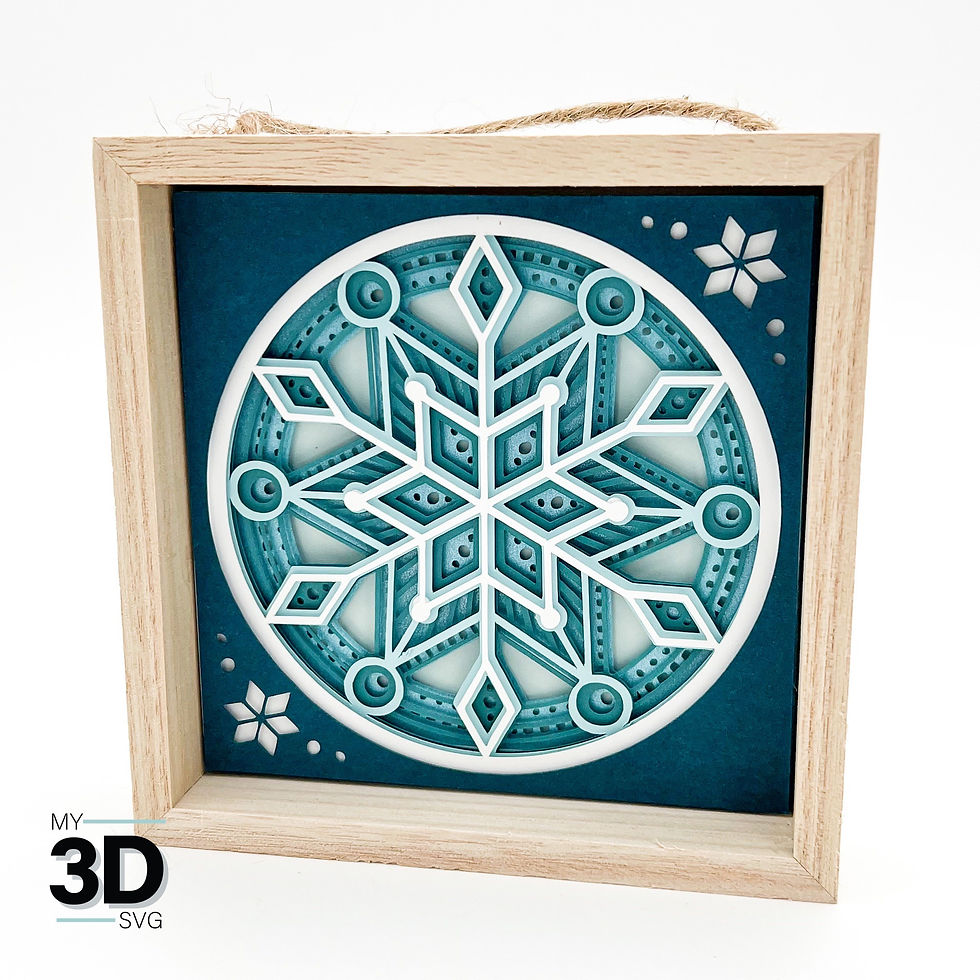 Thumbnail: 3D SNOWFLAKE MINI SVG