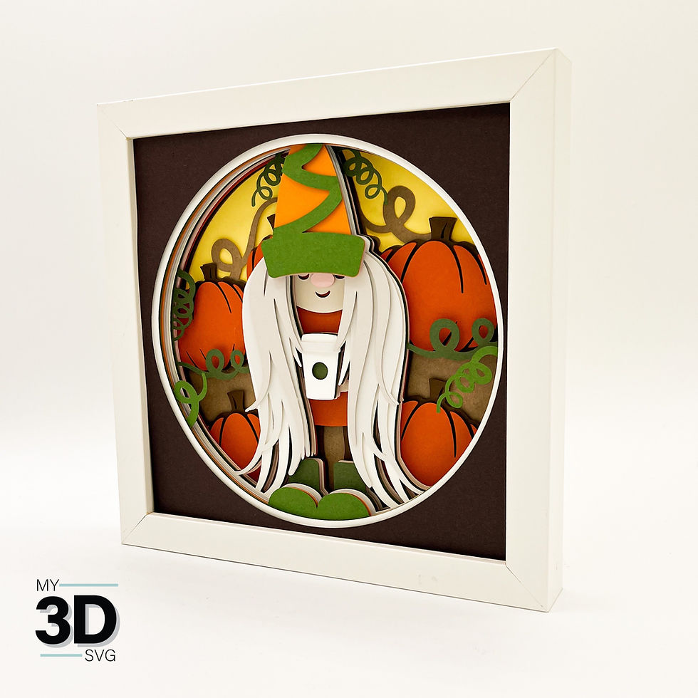 Thumbnail: 3D FALL GNOME 3 SVG