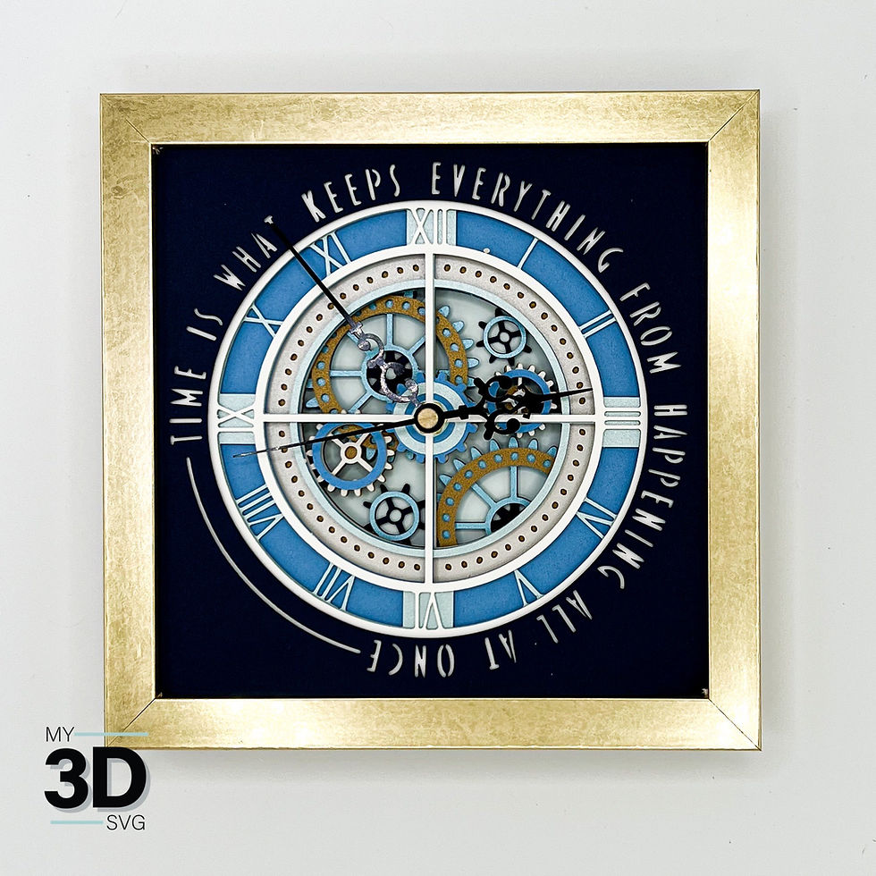 Thumbnail: 3D CLOCK SVG