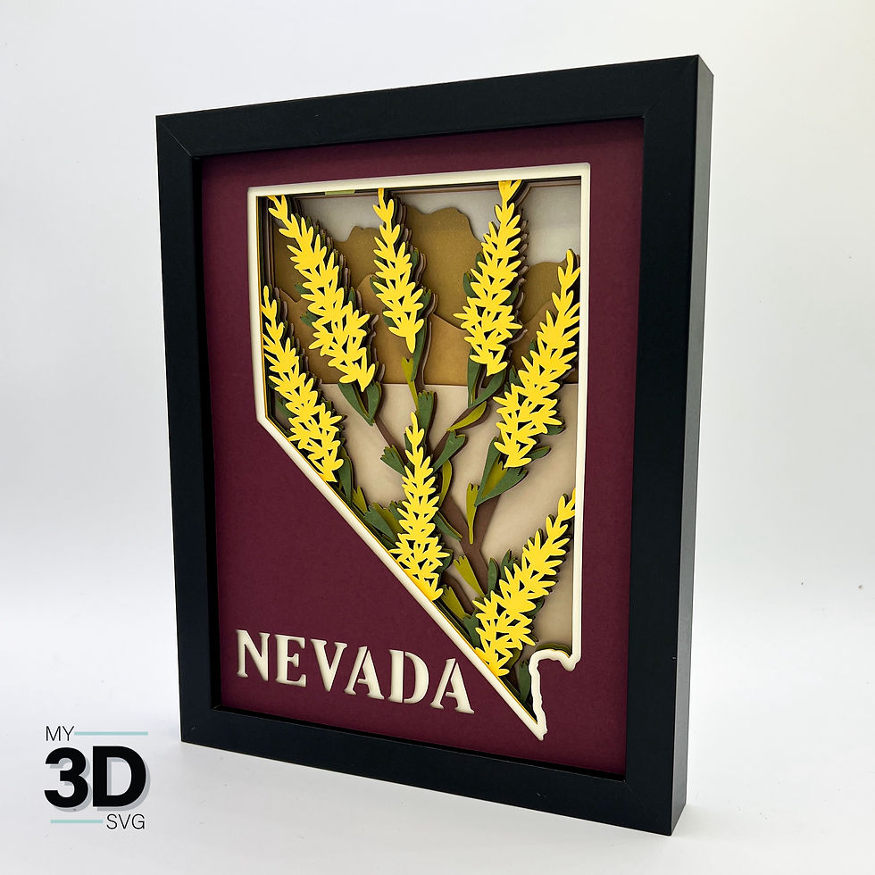 Thumbnail: 3D NEVADA SVG